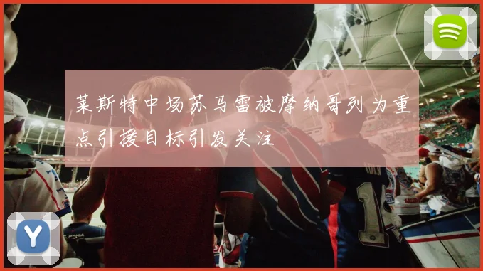 莱斯特中场苏马雷被摩纳哥列为重点引援目标引发关注